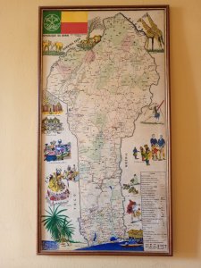 Carte du Bénin 