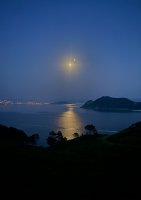 🌅 Course contre le soleil, rendez-vous avec la lune🌙