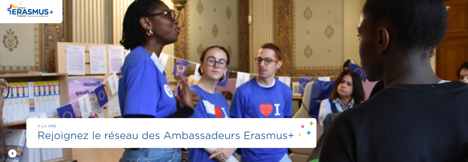 Devenez membre du réseau des Ambassadeurs Erasmus+
