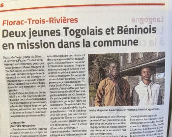 image Du Togo à la France : Un Jeune Homme Engagé pour un Monde Meilleur