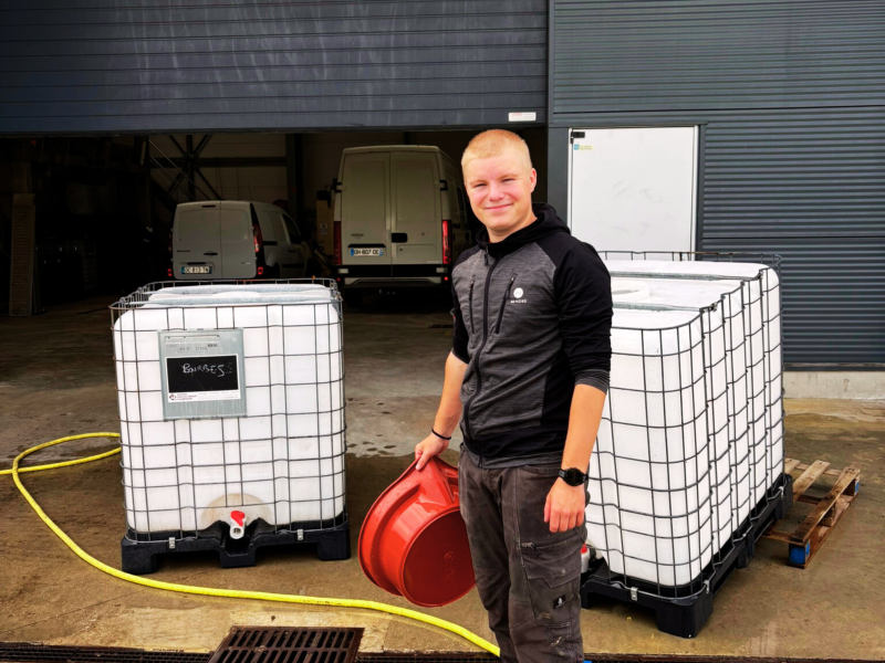 Eloi vient d'une école partenaire d'Avize Viti Campus