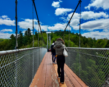 image Escapade sur la passerelle pi&eacute;tonne la plus longue d'Am&eacute;rique du Nord !