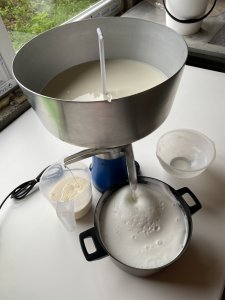 Fabrication de crème fraîche 