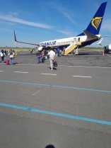 Photo de mon d&eacute;part en avion