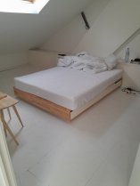 Photo de ma chambre en cours de nettoyage