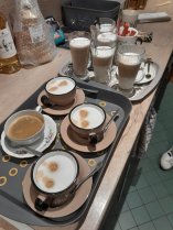 Photo du service des boissons pour l'atelier bijoux