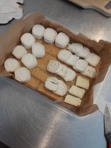 Photo des fromages d&eacute;coup&eacute;s