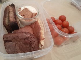 Photo de ce que j'ai ramen&eacute; du dernier service de la semaine