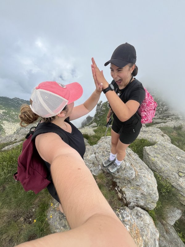 La découverte des crête, punta Ostanetta 