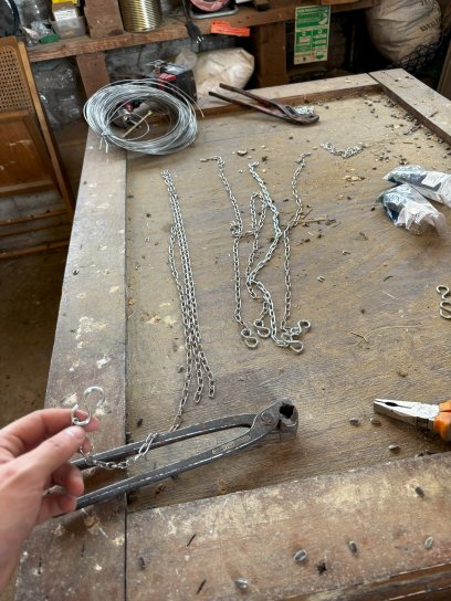 fabrication de chaine pour les boucs