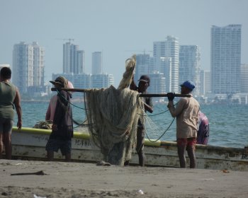 image pêcheurs de La Boquilla 
