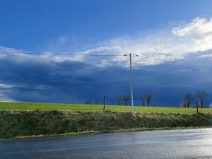 Post rain snap at farm in rodez