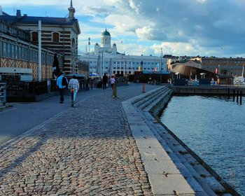 image Quai du port d'Helsinki