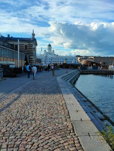 Quai du port d'Helsinki