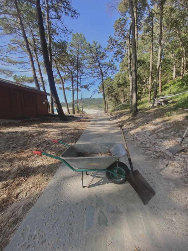 Sable, brouettes et bapt&ecirc;me du souffleur 🏝️💨