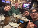Selfie in the restaurant