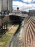 Nomadic in dry dock