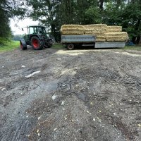 Transport de paille 