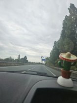 photo représentant mon arrivée à la frontière belge