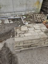 Photo de la palette de pierres