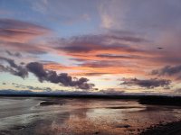 Un coucher de soleil sur le basin de Montrose...