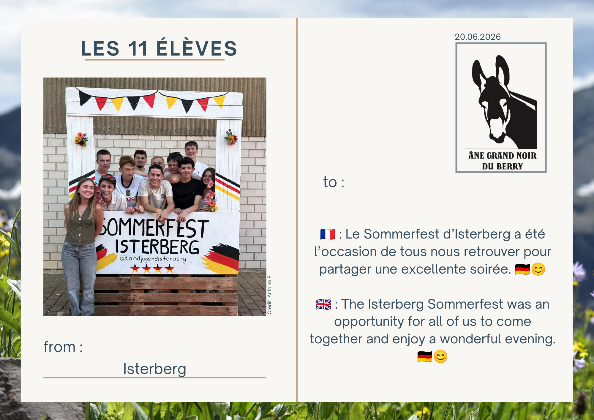 🇫🇷 : Le Sommerfest d&rsquo;Isterberg a &eacute;t&eacute; l&rsquo;occasion de tous nous retrouver pour partager une excellente soir&eacute;e. 🇩🇪😊  🇬🇧 : The Isterberg Sommerfest was an opportunity for all of us to come together and enjoy a wonderful evening. 🇩🇪😊