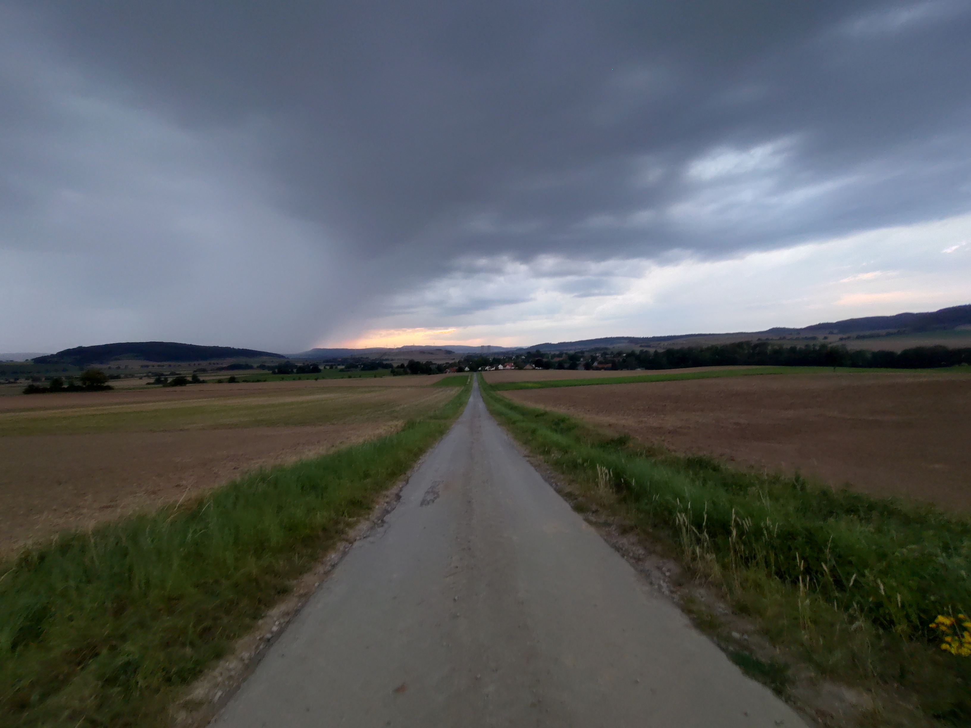 Point en haut du village